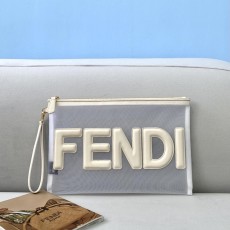 FENDI 펜디 메쉬 클러치백