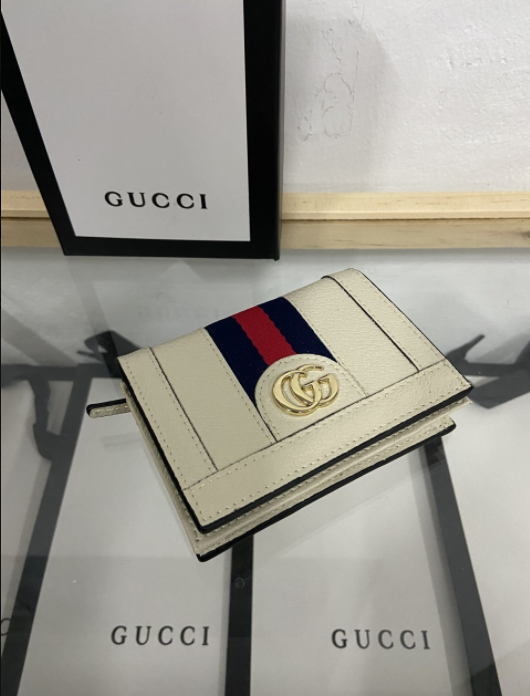 구찌 [ GUCCI ] 오피디아 화이트 반지갑