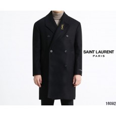 YSL 입생로랑 울 블랜딩 더블 코트